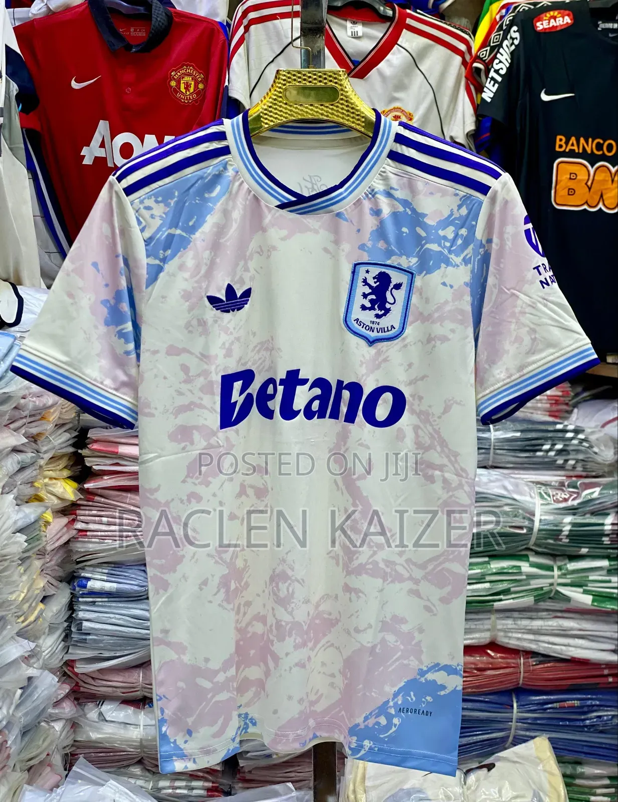 New Aston Villa Jersey