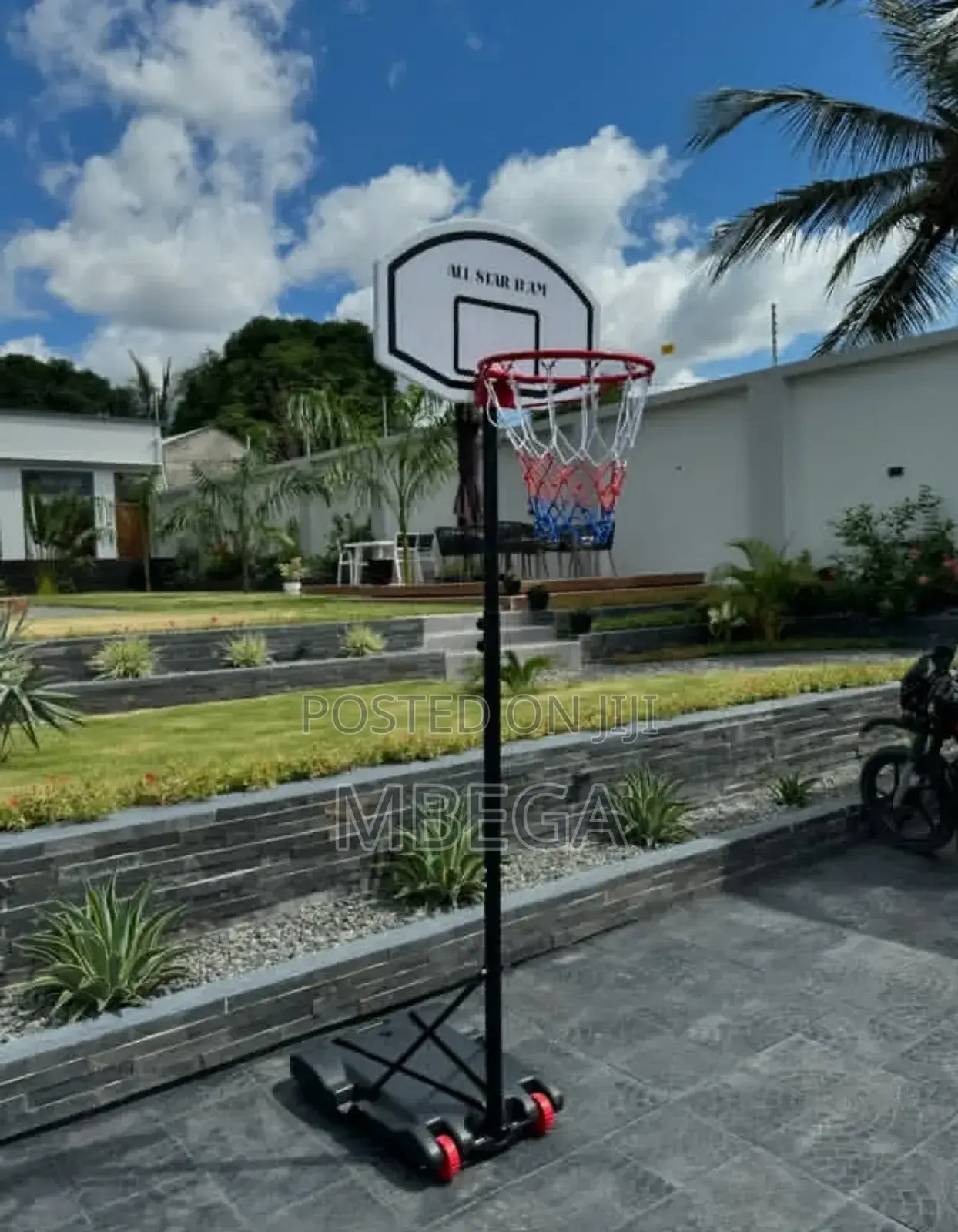 Adjustable Basketball Hoop 5.2-7ft