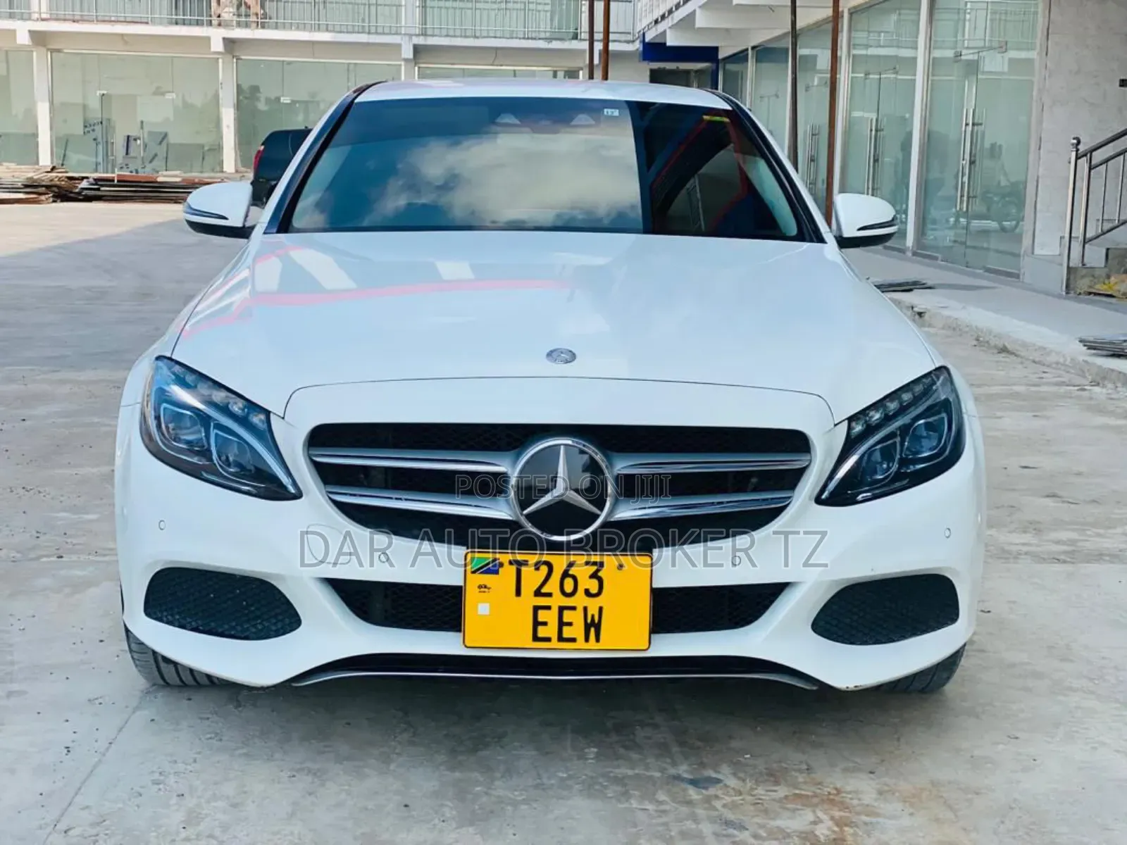 Mercedes-Benz C220 2015 White