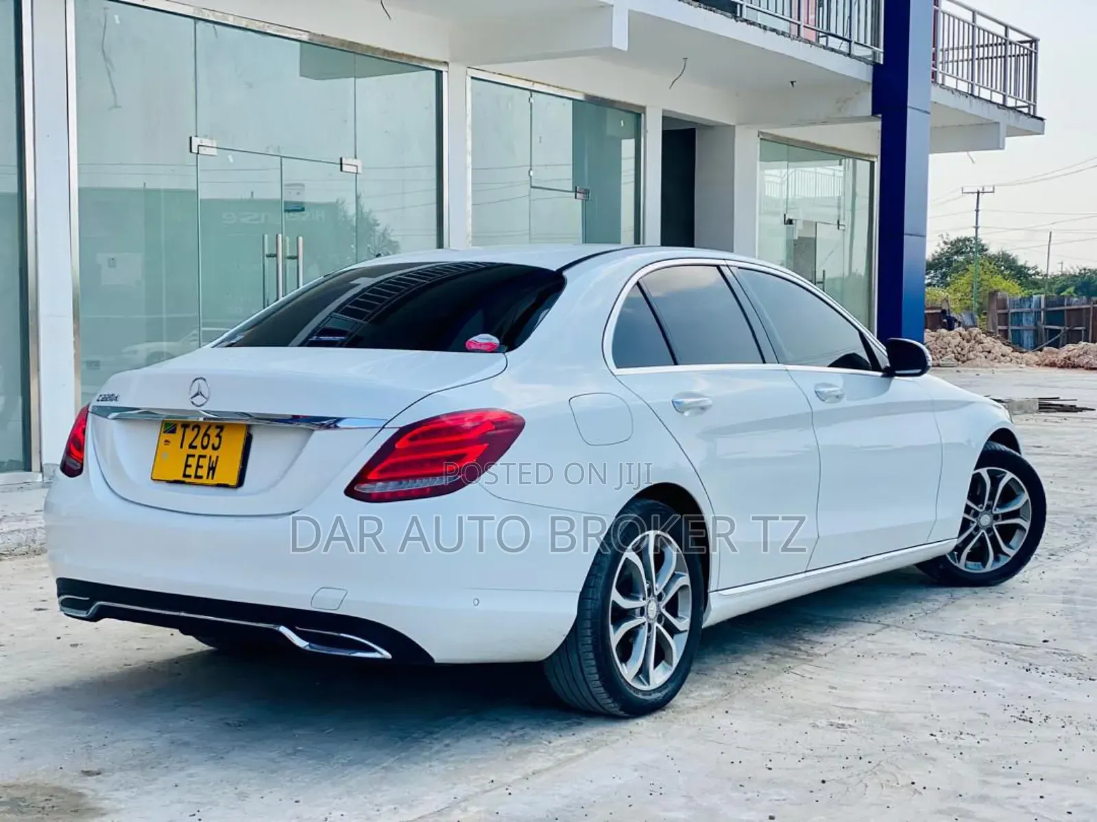 Mercedes-Benz C220 2015 White