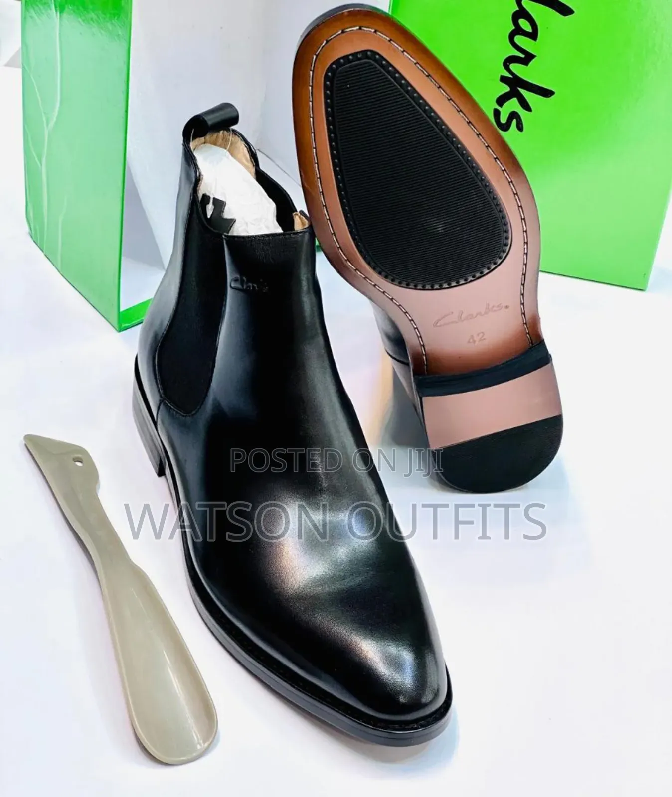 Buti Official or Leather Boots Very Official and Classic