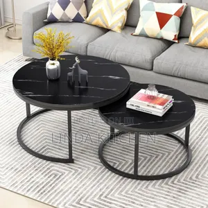 2-Piece Coffee Table Set
70+50cm, Kioo(Glass)