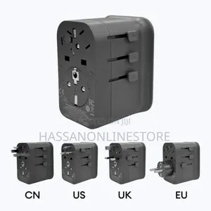 Anker Nano Travel Adapter (4-in-1, 65w) – A9213k12 – Black