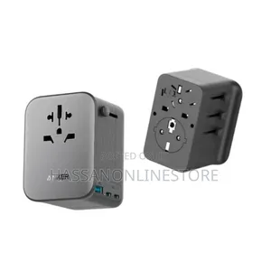 Anker Nano Travel Adapter (4-in-1, 65w) – A9213k12 – Black