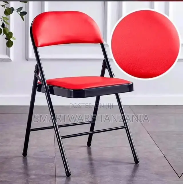 Folding Chair Upholstered Folding Chair Faux Leather Padded Dining