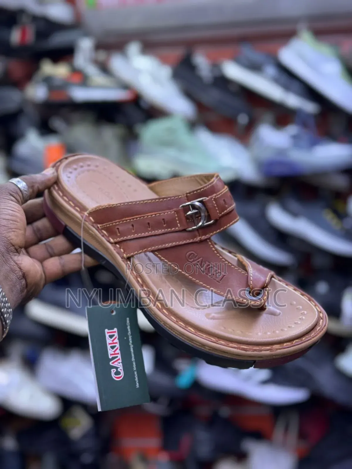 Cakki Leather Sandals