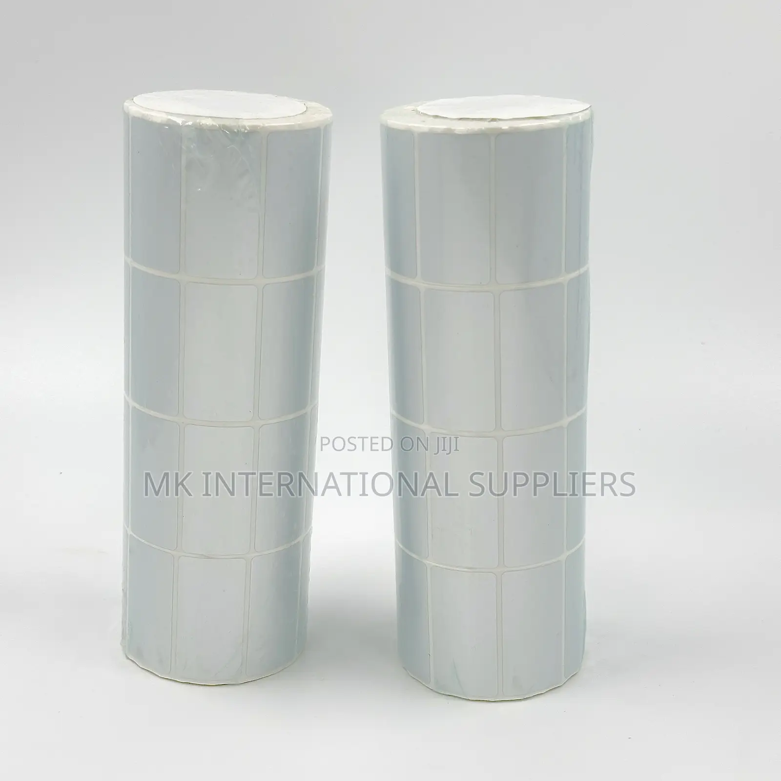 Silver Void Aluminum Asset Label Rolls 50x25mm