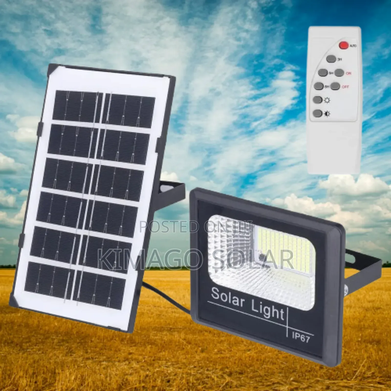 Mwangaza Mkali 40w Solar Floodlight Ip65 Ofa 39,999