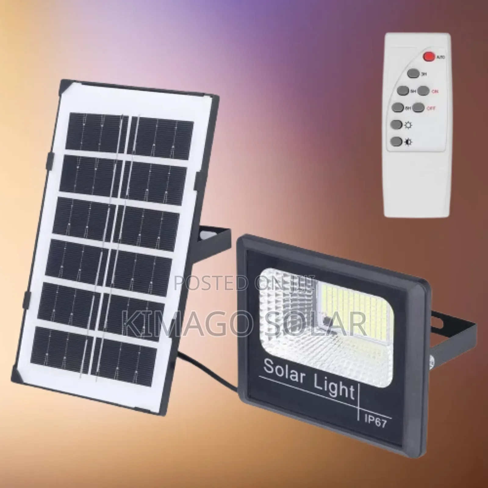 Taa Ya Solar 40w Ip65, Betri Imara Bei 39,999 Pekee