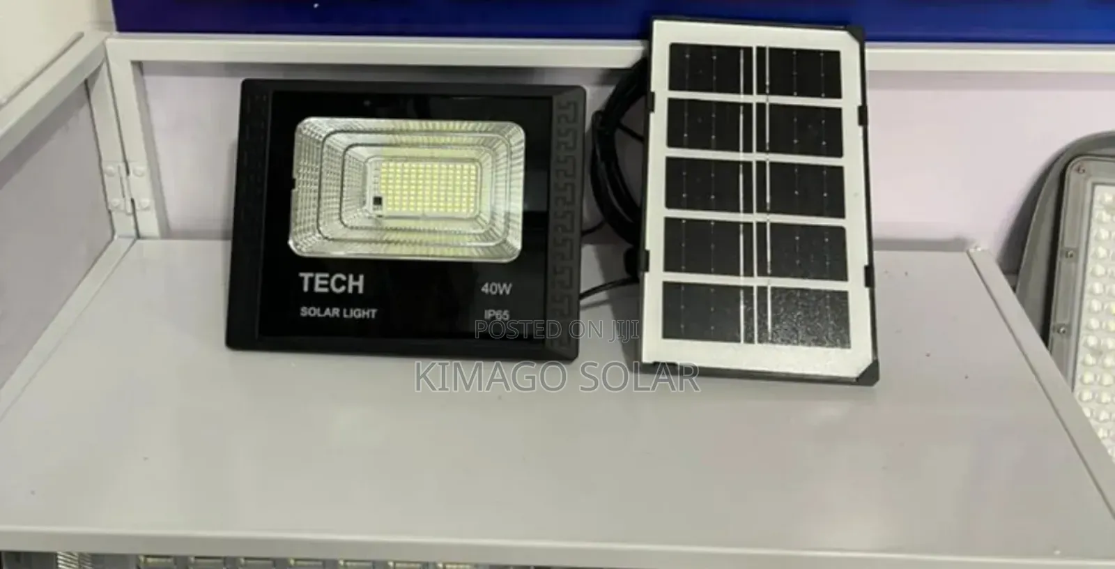 Floodlight Ya Solar 40w Ip65 Bei Ya Ajabu 39,999