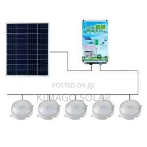Taa Kubwa 5 Za Ceiling Solar Rahisi Kufunga, Haziitaji Waya Ndefu