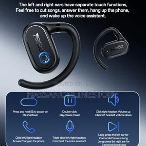 Yesido Ysp25 Open Ear With Enhanced Bass Headphones