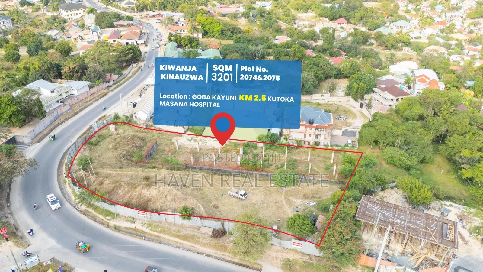 Plot for Sale at Goba Main Road