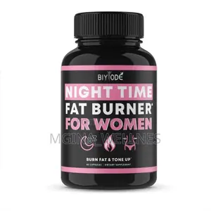 Biyode Women's Nighttime Fat Burner and Body Shaper Capsules