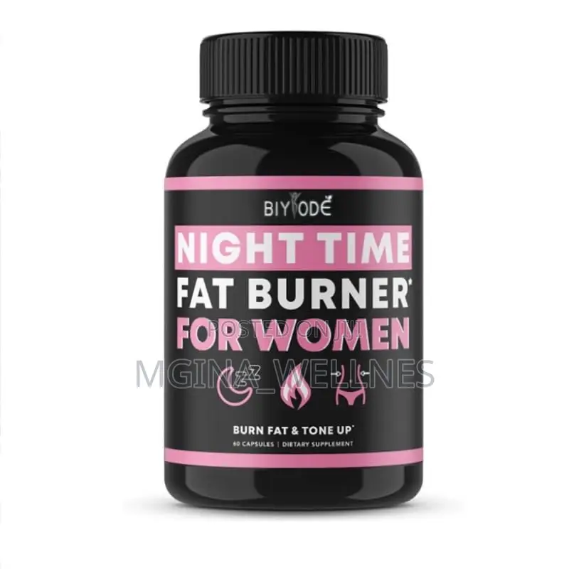 Biyode Women's Nighttime Fat Burner and Body Shaper Capsules