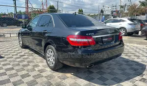 Mercedes-Benz E250 2010 Black