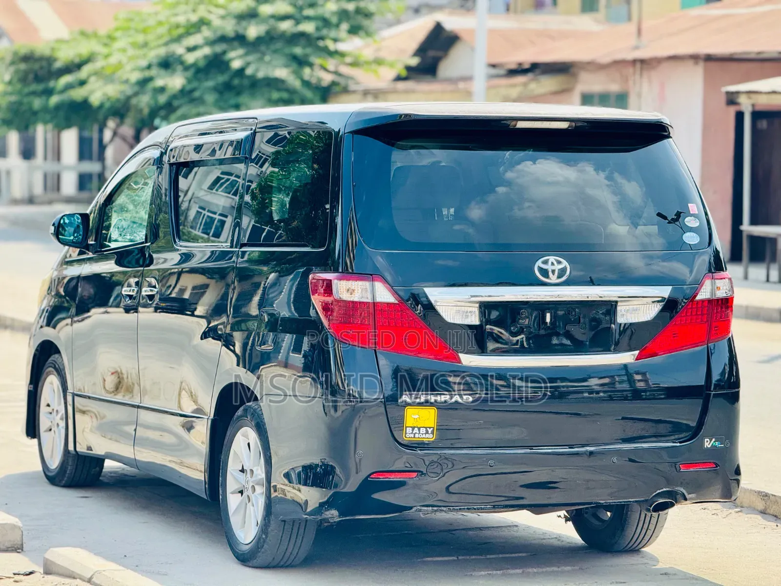 Toyota Alphard 2009 Black