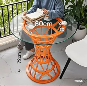 Millie Trellis Garden Table Orange