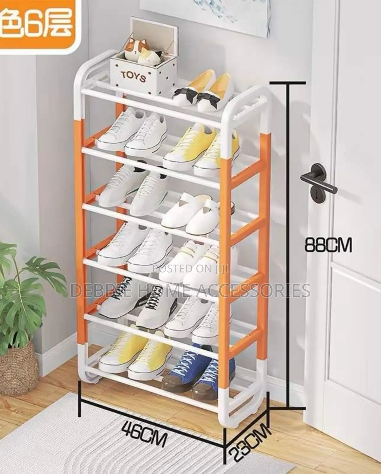 Multi Tiered 6layer Shoe Rack