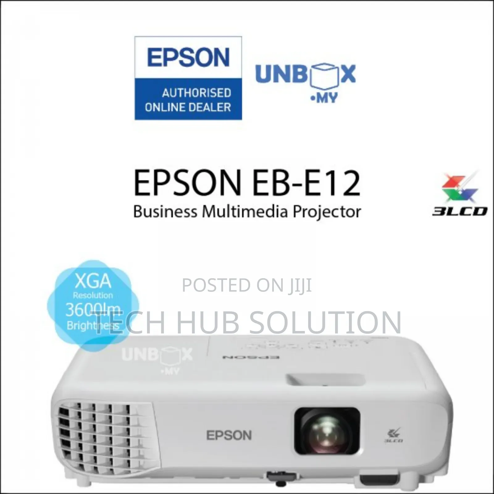 Epson Eb - E12 3600 Lumens Projector
