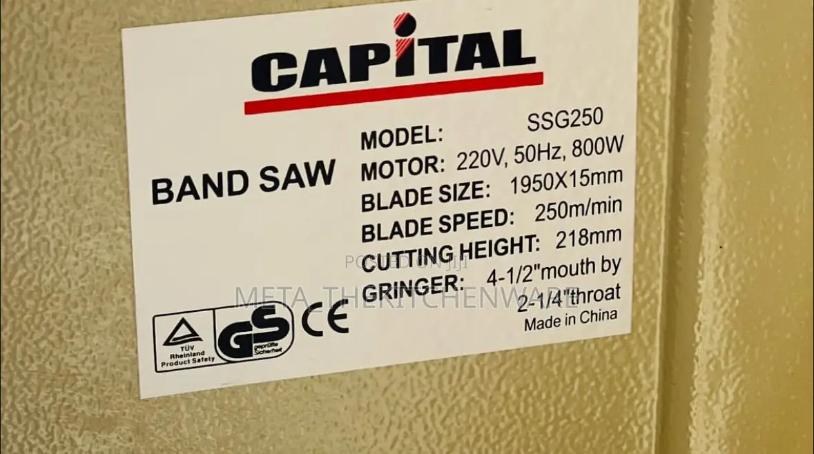 Capital Meat/Bone Saw 800w