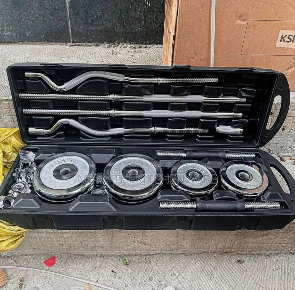 Barbell Dumbell Set 55kg