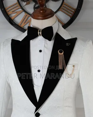 White New Men's Suits