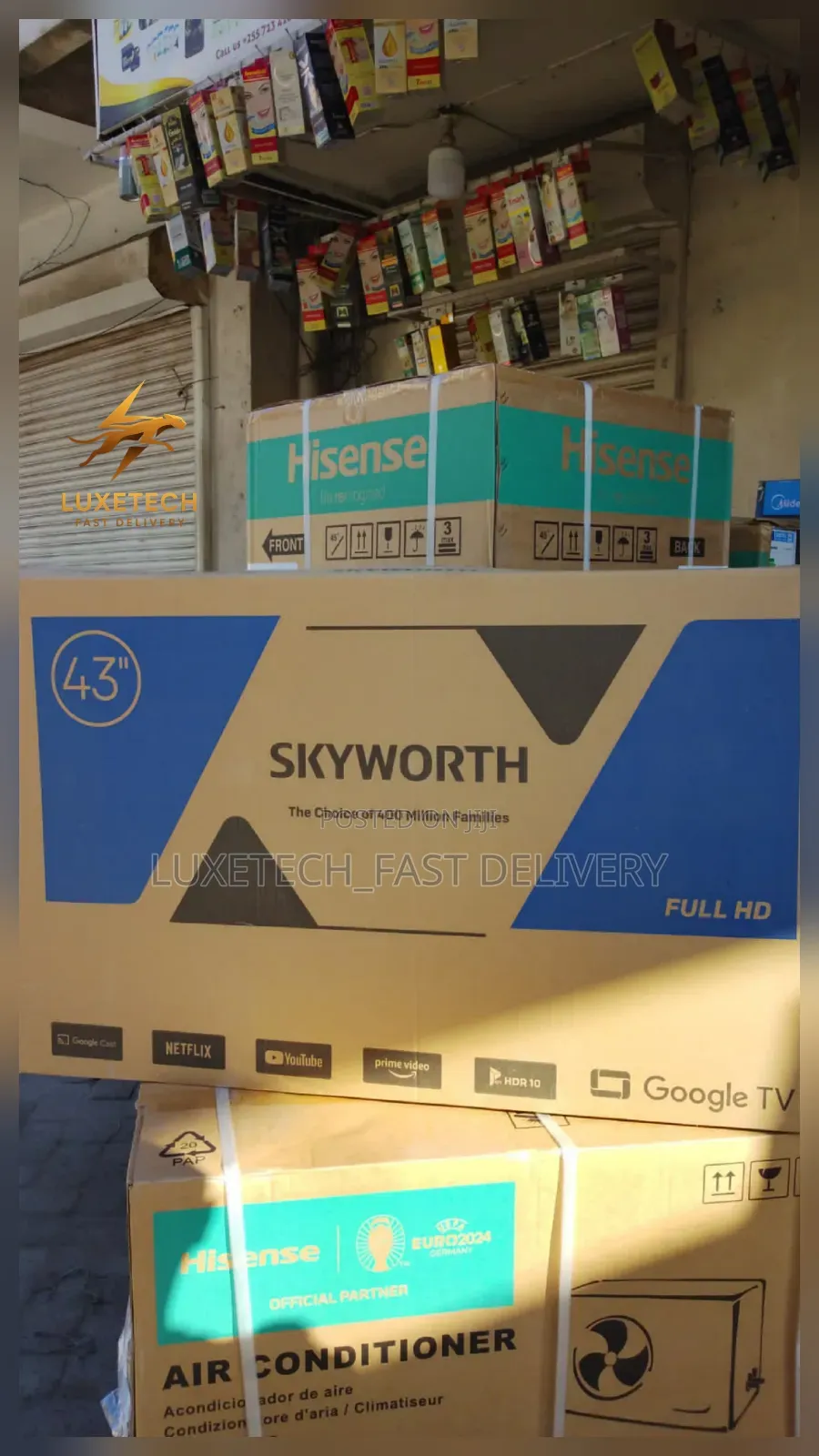 Skyworth 43" Smart Tv FHD Google Tv