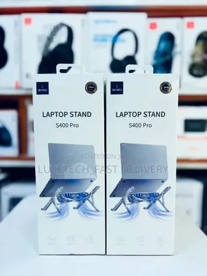 Premium 2 in 1 Wiwu S400 Pro Laptop Stand With Cooling Fan