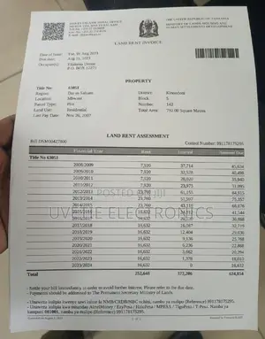 Plot 142 Block 5 Mbweni Mpiji Kinondoni