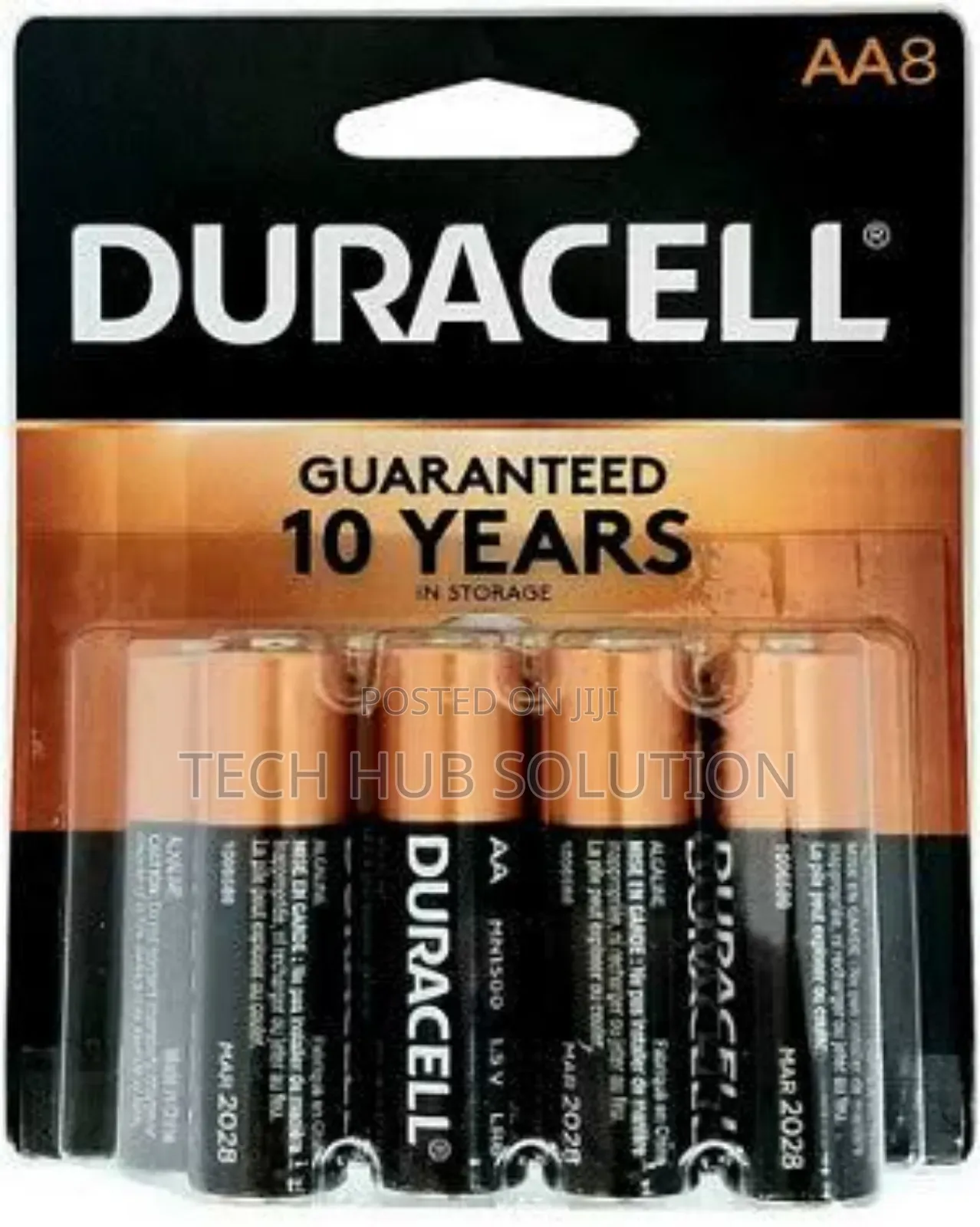 Duracell Batteries "Aa" Size Lr6 1.5v Alkaline ( Bulky )