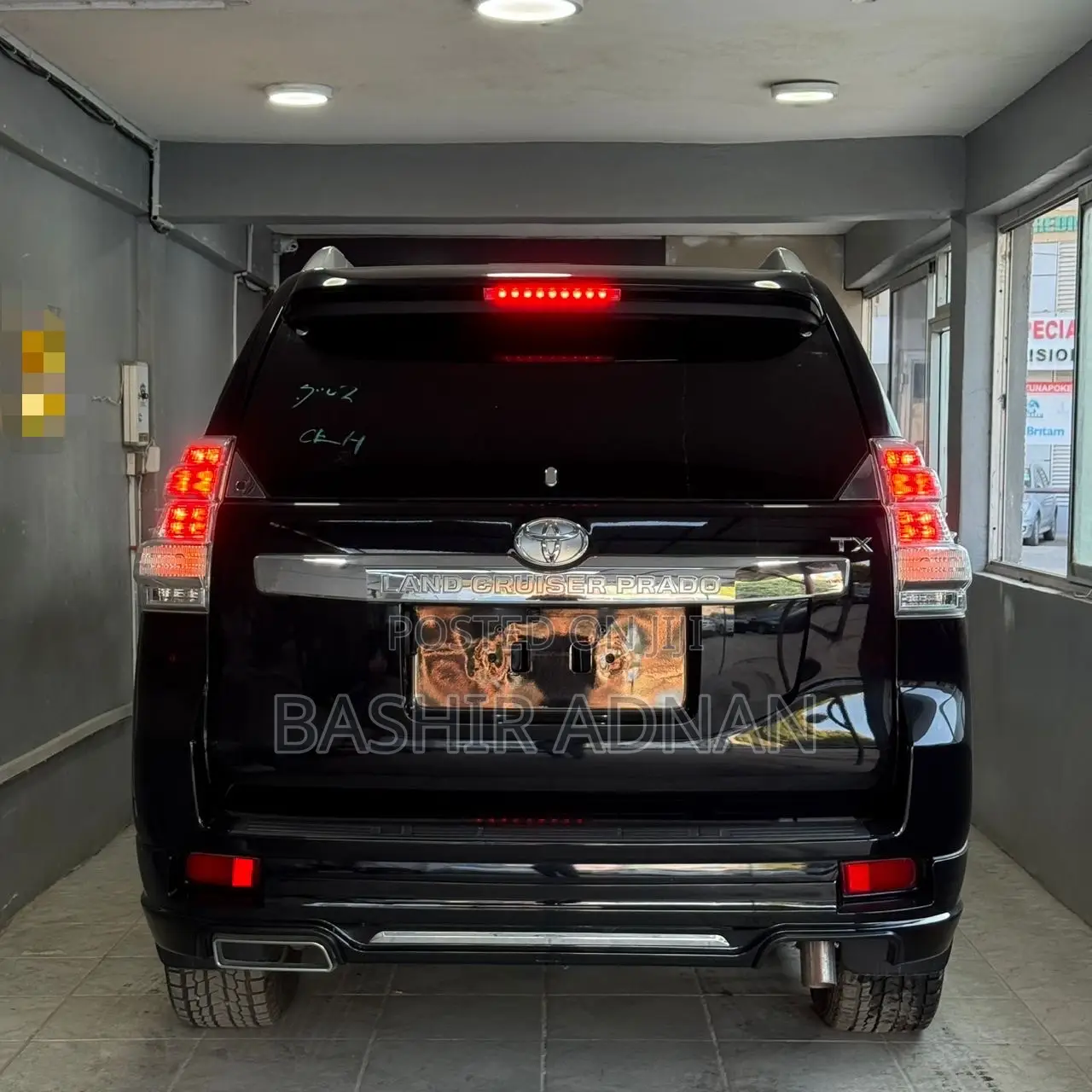 Toyota Land Cruiser Prado 2.7 VVT-i 2015 Matt Black