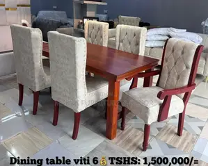 Meza Za Chakula Dinning Table Six Seat