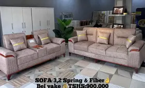 Sofa 3:2 Spring and Fibers and System Charge
