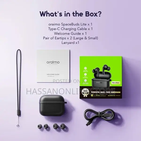 Oraimo Spacebuds Lite True Wireless Earbuds