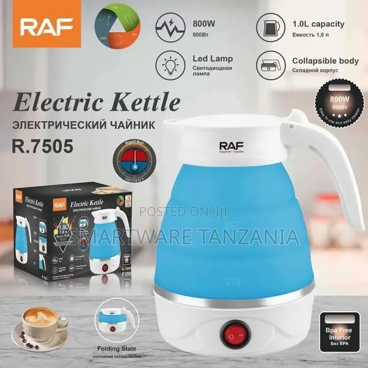 Foldable Electric Kettle | Portable Travel Kettle For Tea Coffee