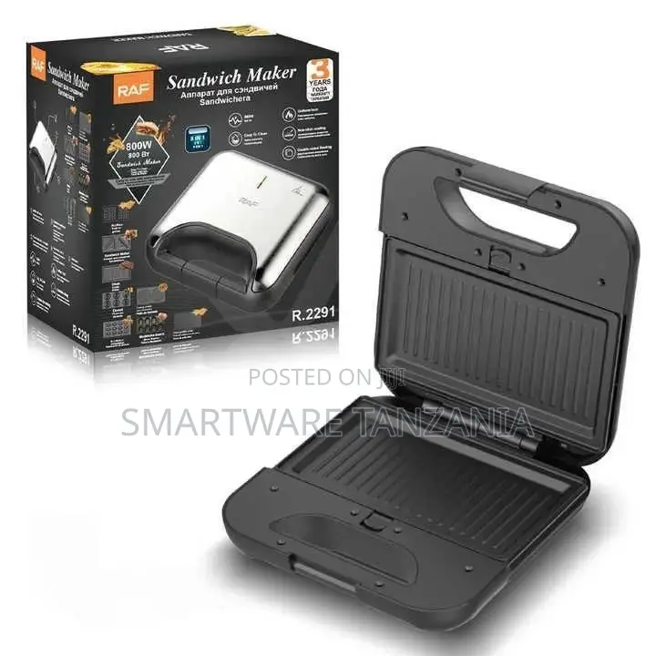 Sandwich Maker, Snacks, Grill, Waffle, 8 In 1 Breakfast Maker