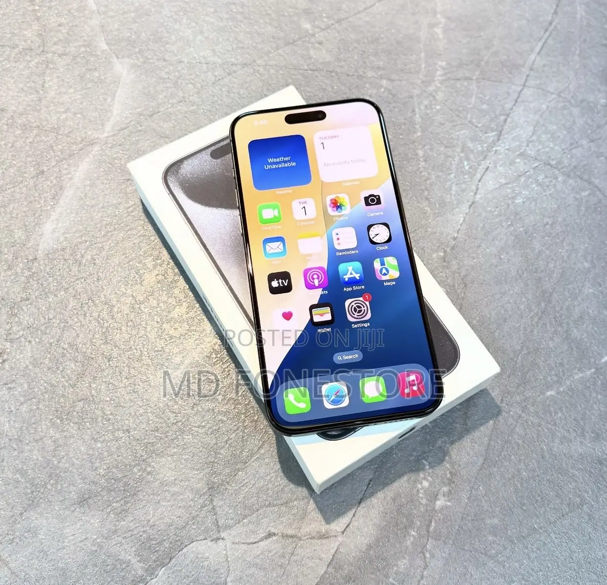 New Apple iPhone 15 Pro Max 256 GB Black