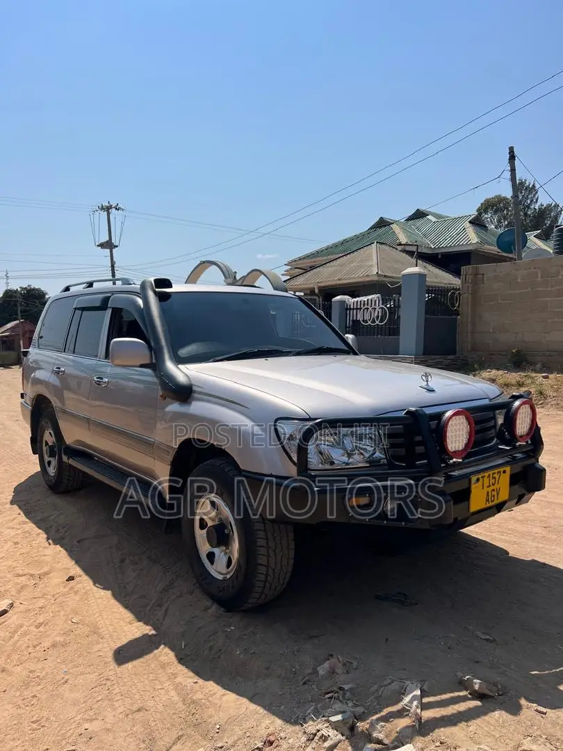 Toyota Land Cruiser 2004 Silver