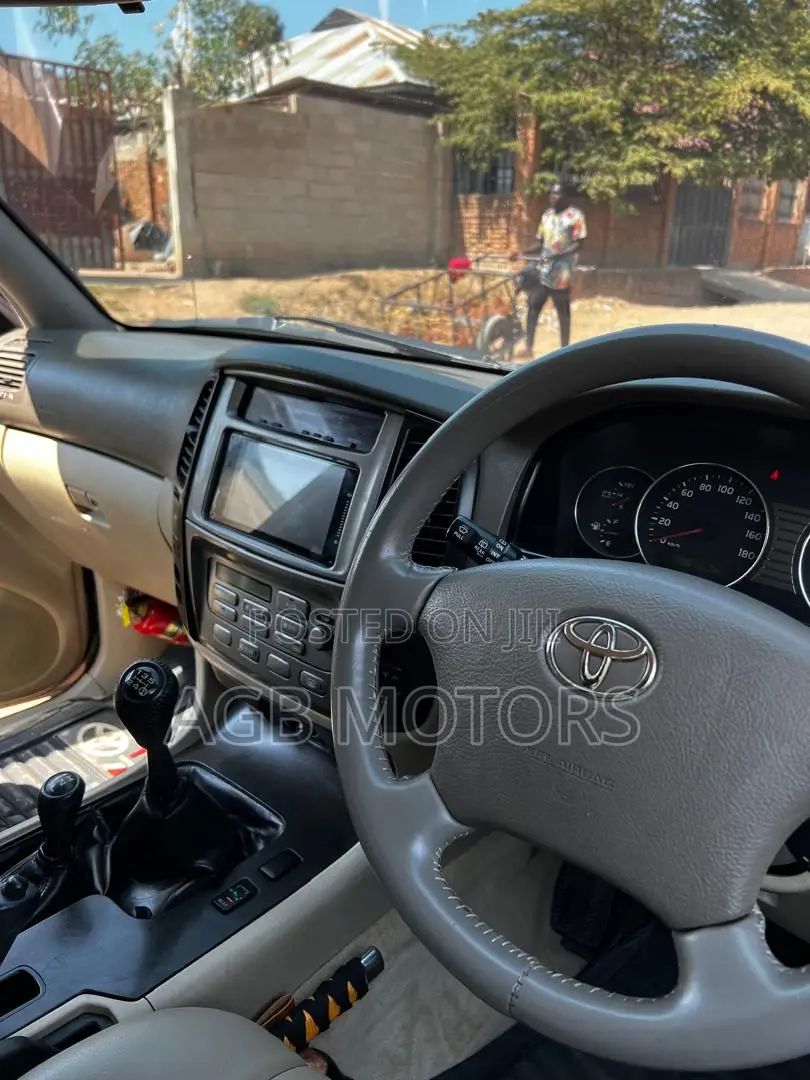 Toyota Land Cruiser 2004 Silver