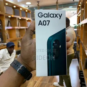 New Samsung Galaxy A07 4G 64 GB Black