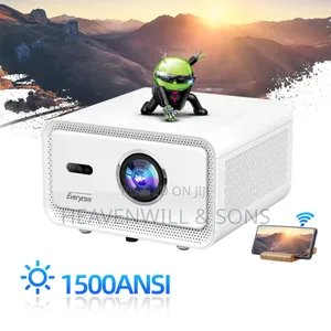 Cubelite Mini Smart Projector 1080p 1500 Ansi Lumens (3600 Led Lumens)