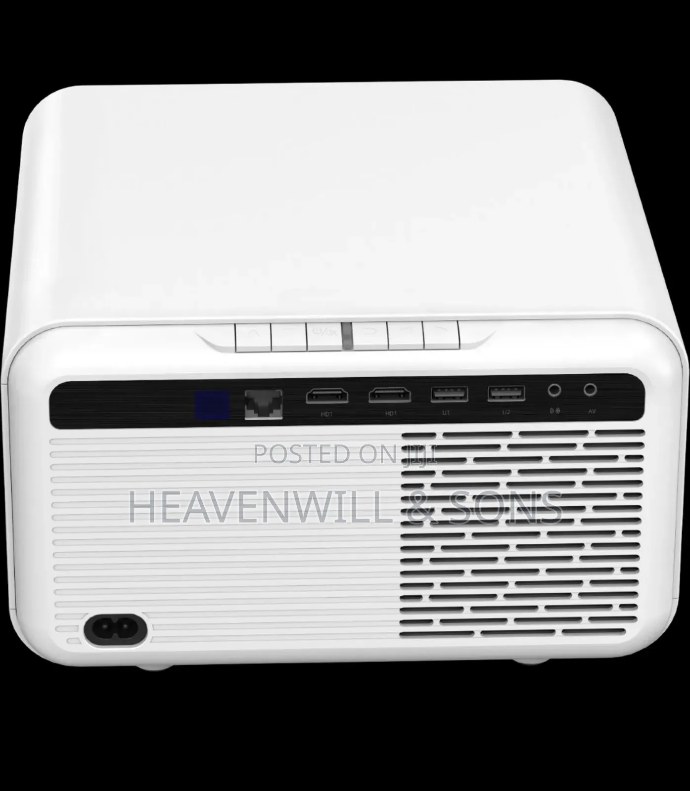 Cubelite Mini Smart Projector 1080p 1500 Ansi Lumens (3600 Led Lumens)