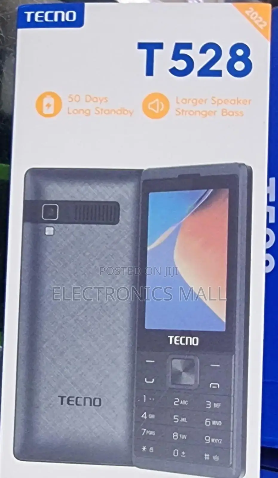 New Tecno T528 Black