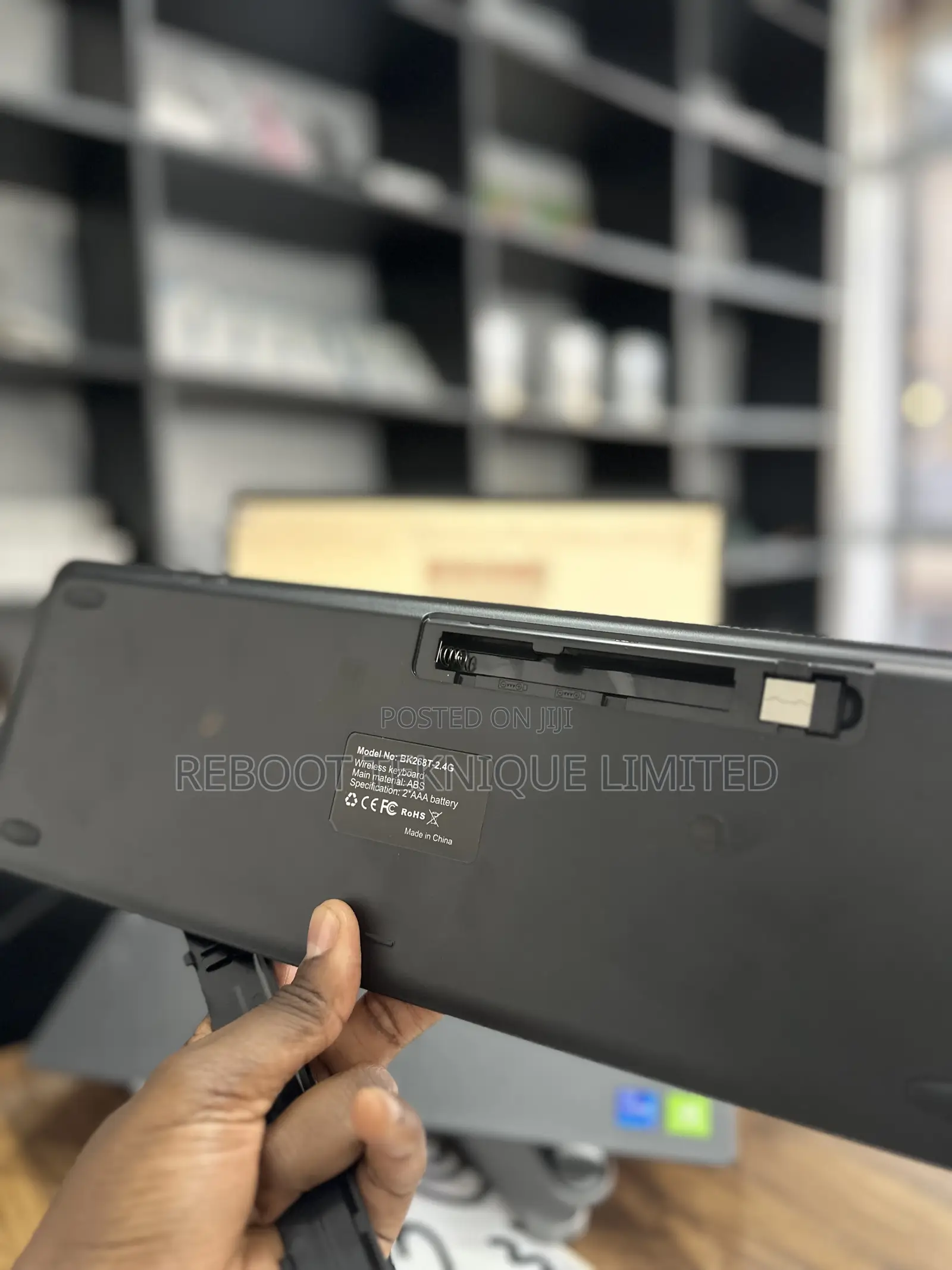 Wireless Keyboard With Touch Pad