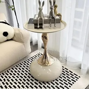 Modern Round Accent Table