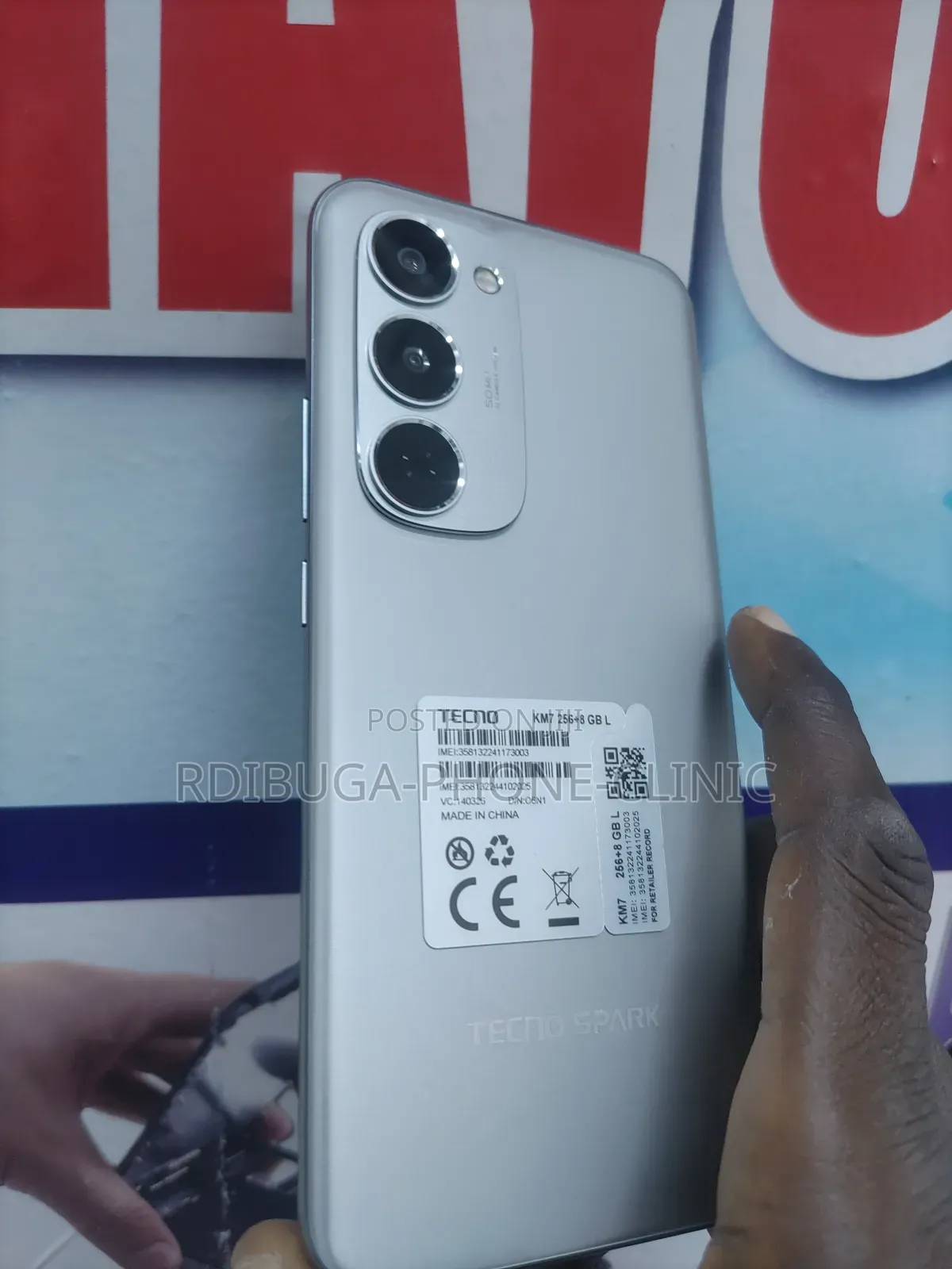 New Tecno Spark 40 Pro+ 256 GB Black