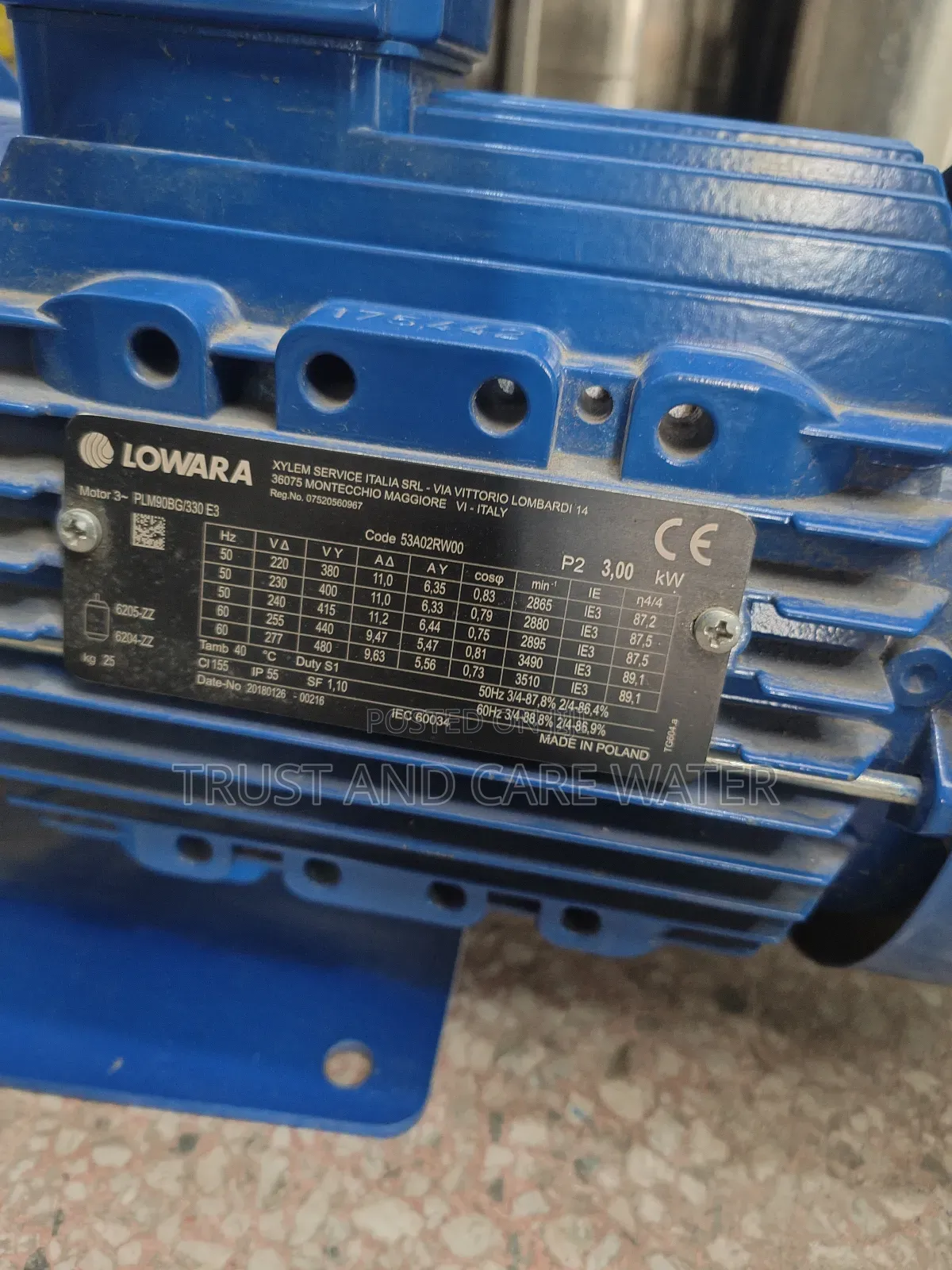 Lowara Surface Pump Stainless Steel 4hp