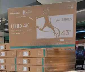 Hisense 43" Ultra Hd Smart Tv Crystal Clear, Wi-Fi Smart Features