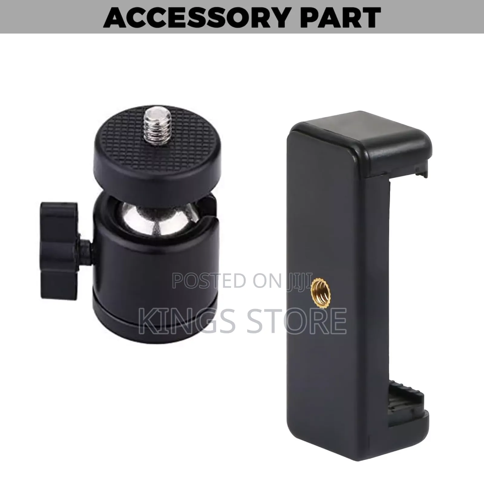 Iron Tripod Stand With Mobile Phone Holder Mount